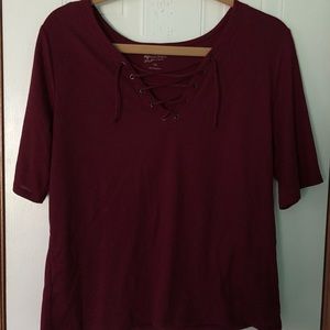 Arizona lace up front